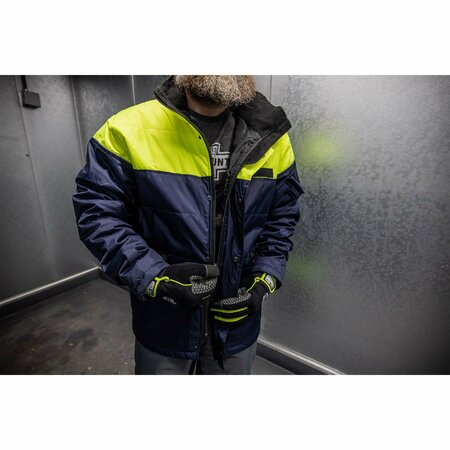 N-Ferno By Ergodyne XL Navy Insulated Freezer Jacket 6476